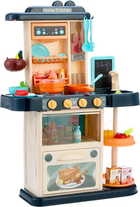 Water & Steam Modern Kitchen Set With Light & Sound - 43Pcs