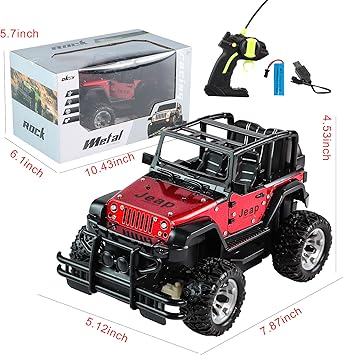 Remote Control Metal Rock Climbing Jeep
