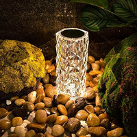 Crystal Table Lamp-USB Charging & Touchable