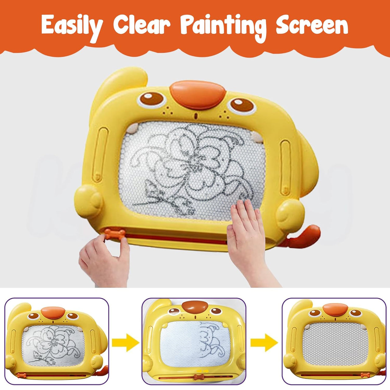 2 in 1 Premium Magnetic Beads & Drawing Board