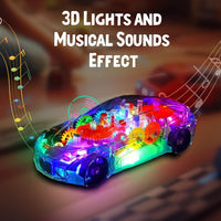 Electric Transparent Gear Concept Car With Light & Sound