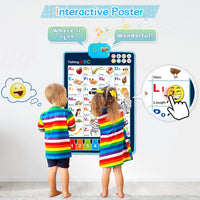 Electronic Multi-functional Alphabet Learning Wall Chart