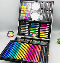 145Pcs Premium Hello Kitty Themed Kids Painting Kit Briefcase
