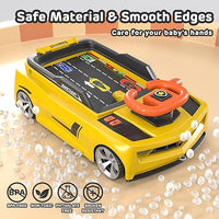 Duck Themed Car Racing Adventure Steering Wheel