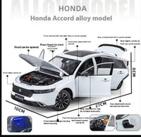 1:18 Diecast Honda Elevan Accord Model Car