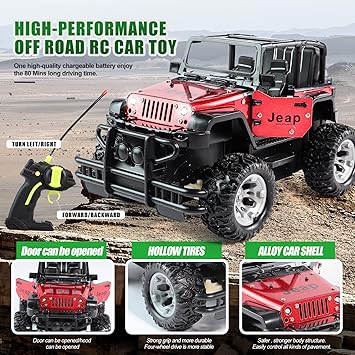 Remote Control Metal Rock Climbing Jeep
