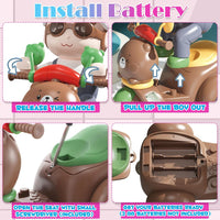 Thumbnail for Electric Cute Rocking Stunt Tricycle