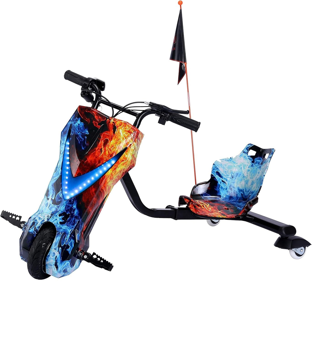 Electric Ice & Fire Drifting Scooter With Bluetooth Music & Lights