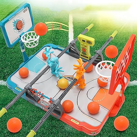 2 Players Basket Ball Finger Shooting Table Top Game
