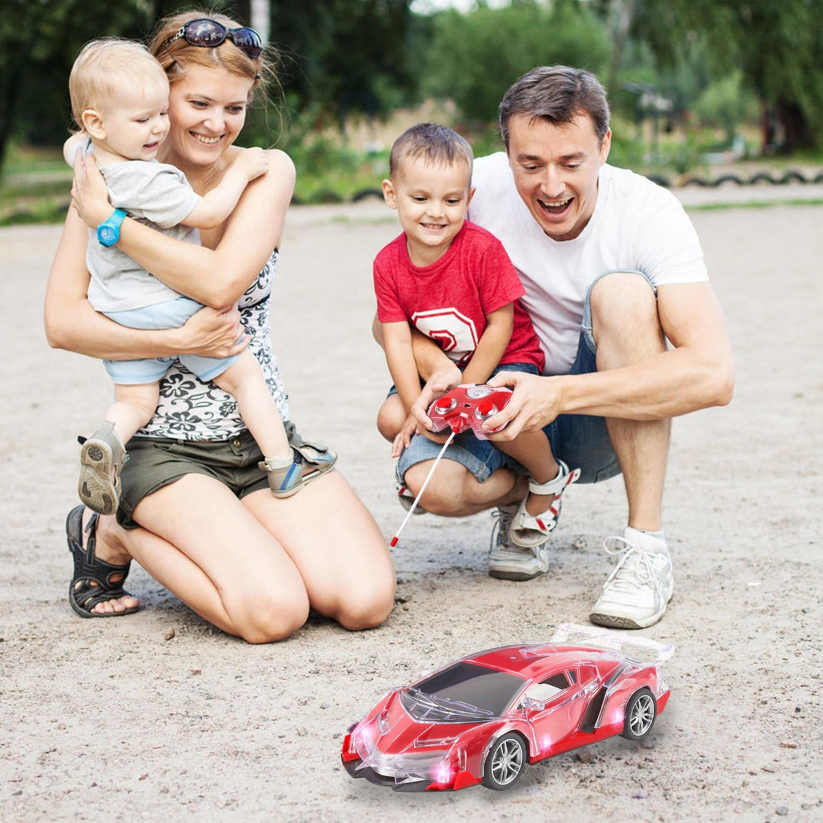 1:18 RC Super Light Racing Car With Rechargeable Battery