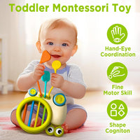Premium Baby Snail Activity Toy