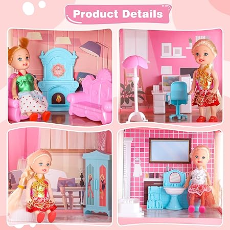 DIY Villa Doll House For Girls