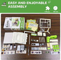 116Pcs DIY Miniature Milk Tea Shop For Kids