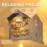 DIY Miniature Molan House With LED Lights