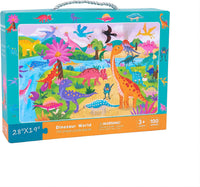 Dinosaur World 100 Pieces Jigsaw Puzzle