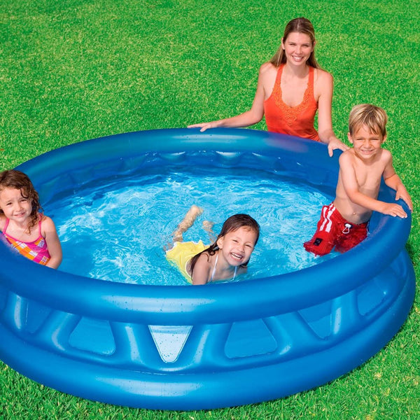 Intex Inflatable Soft Side Outdoor Pool - 188 x 46cm