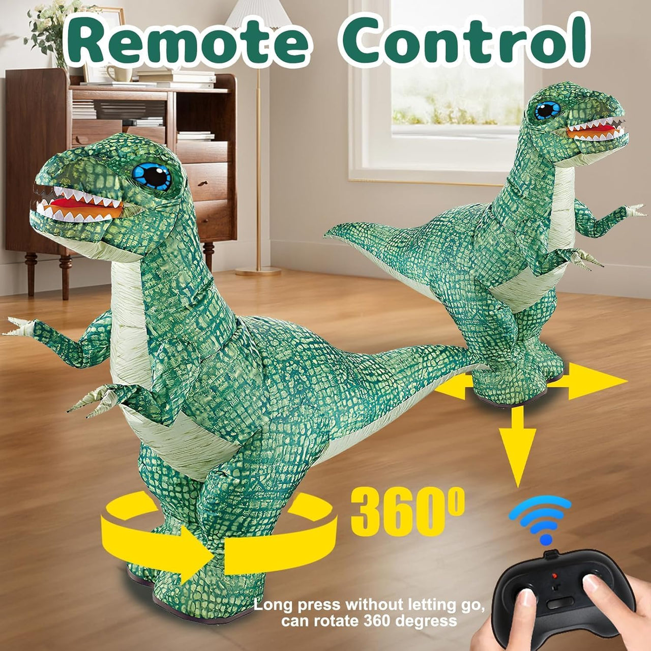 2.4GHz RC Electric Inflatable Giant Dinosaur