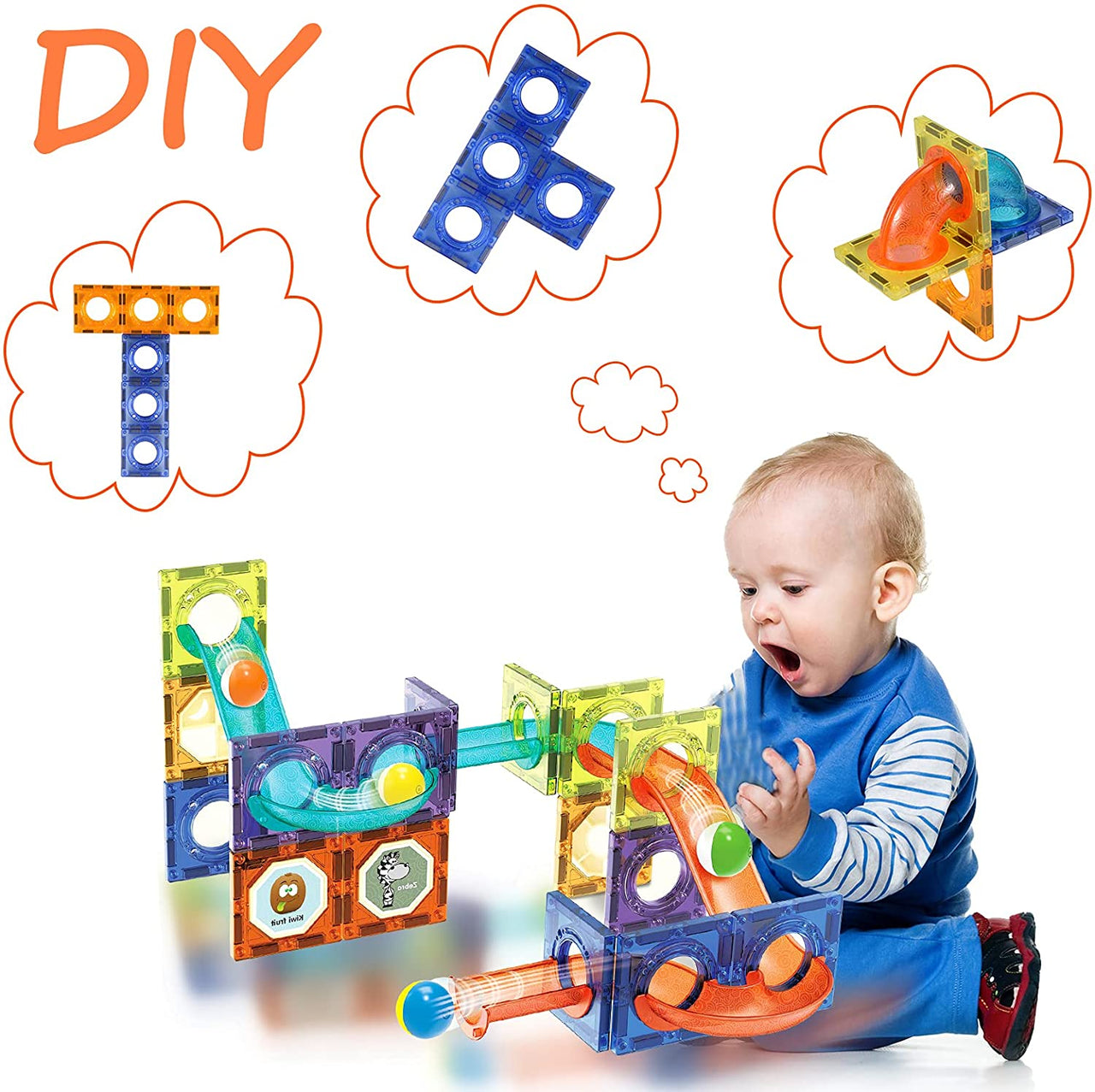 Magic Magnetic Blocks - 40Pcs