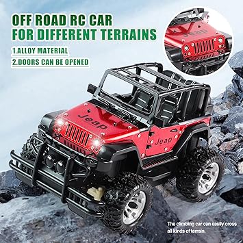 Remote Control Metal Rock Climbing Jeep