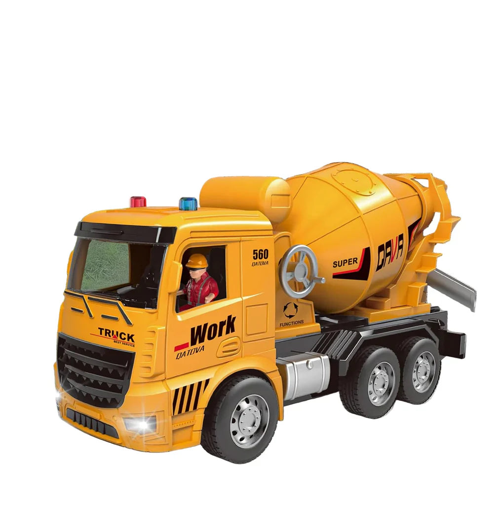 1:22 Remote Control Cement Mixer With Lights