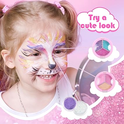Realistic Unicorn Handbag Cosmetic Set