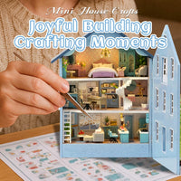 DIY Miniature Molan House With LED Lights