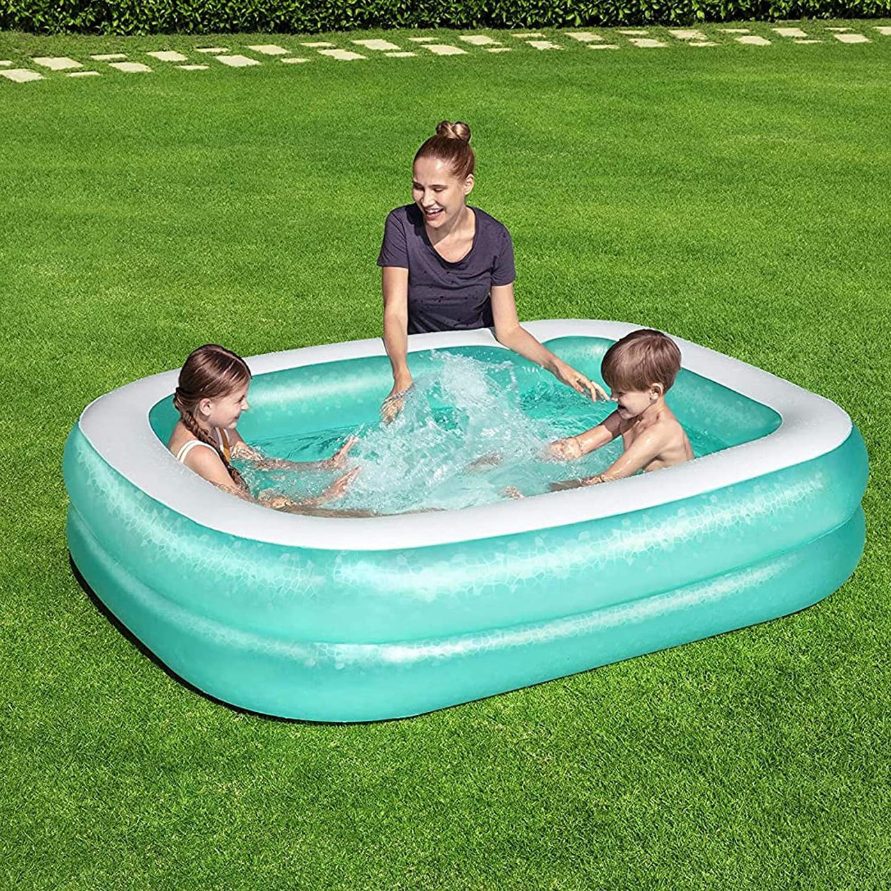 Bestway Rectangular Family Pool- (6'7'' x 59'' x 20'')