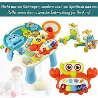4in1 Multi-functional Baby Musical Walker - Green