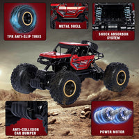 1:14 2.4G RC Alloy Off-Road Climbing Truck