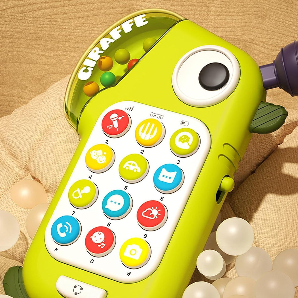 Multi-functional Baby Puzzle Phone With Light & Sound