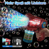 10 Holes Automatic Colorful Bubble Machine