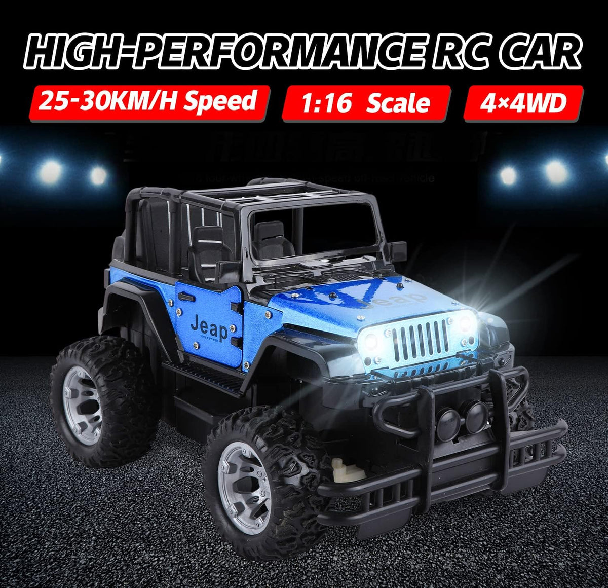 Remote Control Metal Rock Climbing Jeep