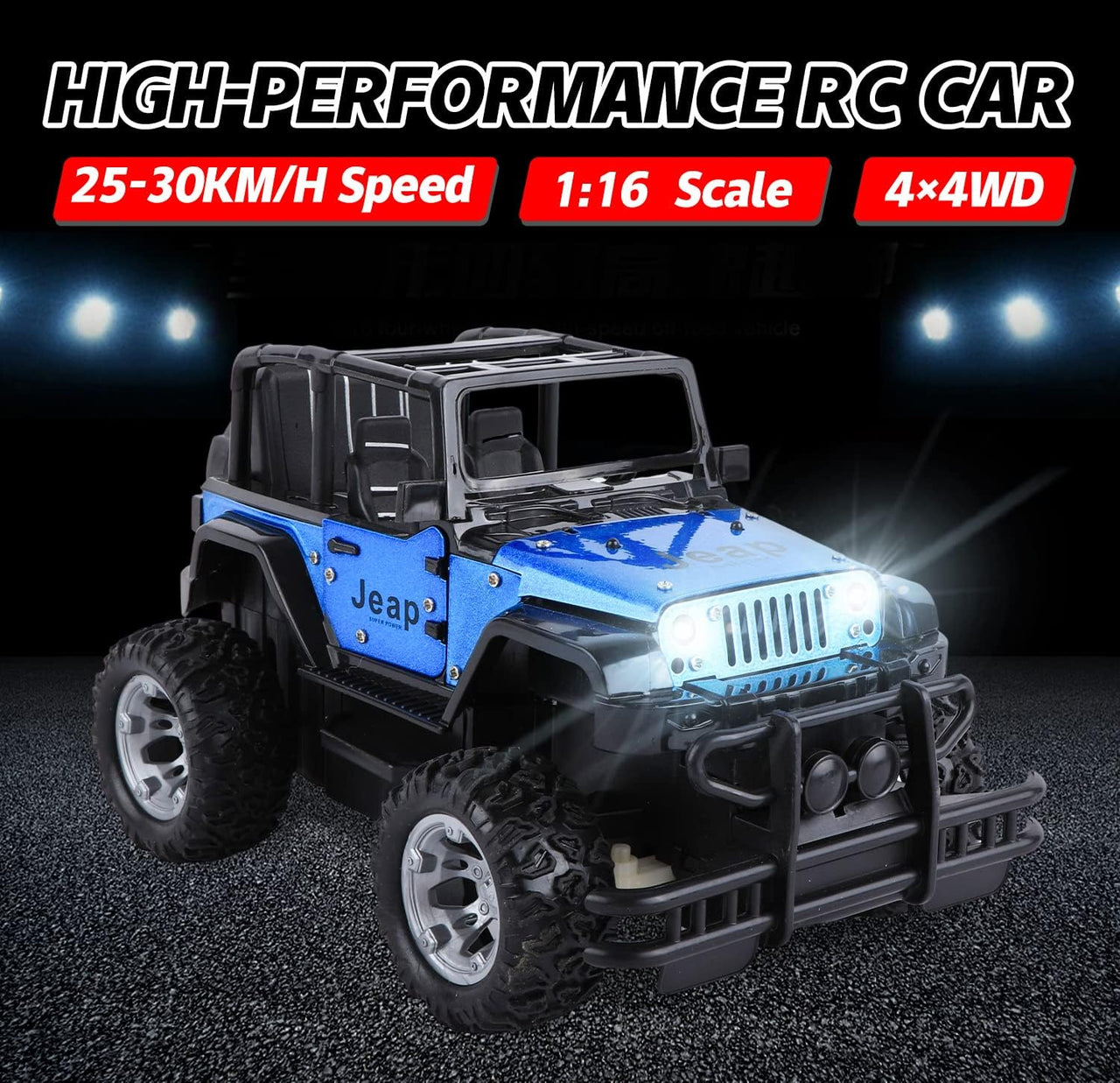 Remote Control Metal Rock Climbing Jeep