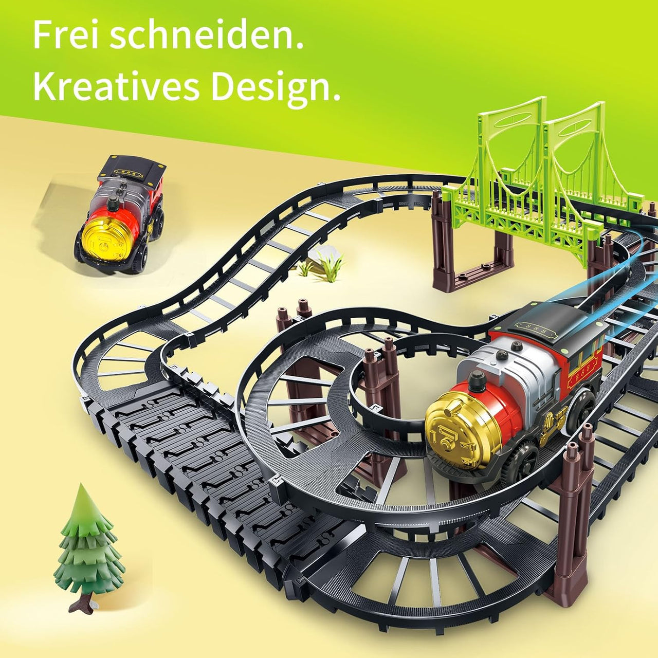 29Pcs Kids Classical Train Track Set