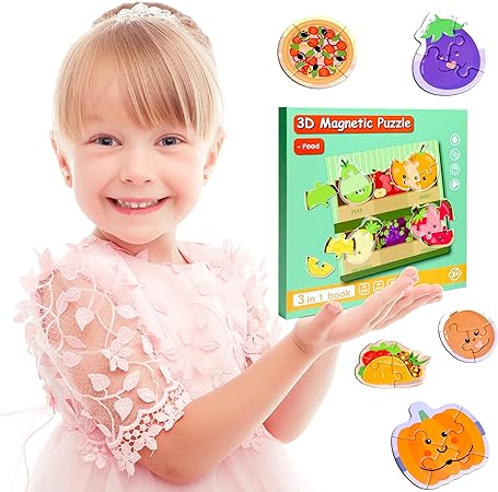 3D Magnetic Puzzle Book-Assortment