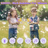 Bubble Machine Gun With Light & Music