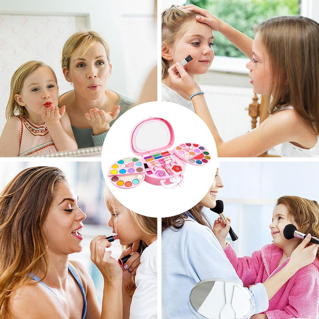46Pcs Mini Realistic Girls Beauty Handbag