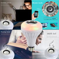 RC Wireless Disco Audio LED Bulb
