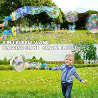 Battery Operated Cartoon Dance Colorful Bubble Gun