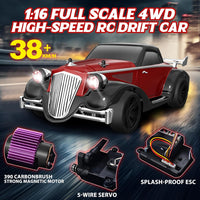 38Km/h RC 1:16 Top Racing Vintage Car