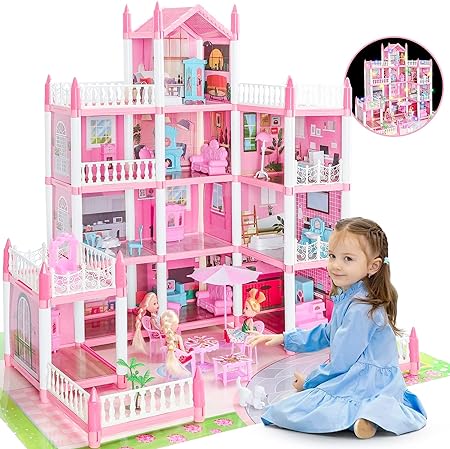 DIY Villa Doll House For Girls