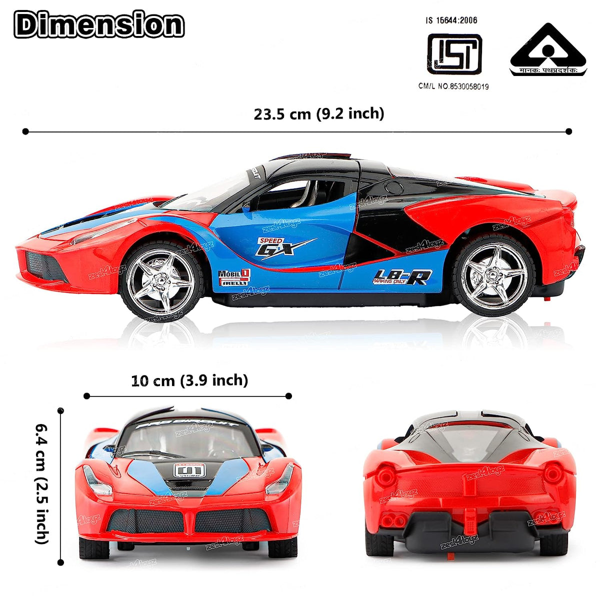 Rechargeable Remote Control Sports Car