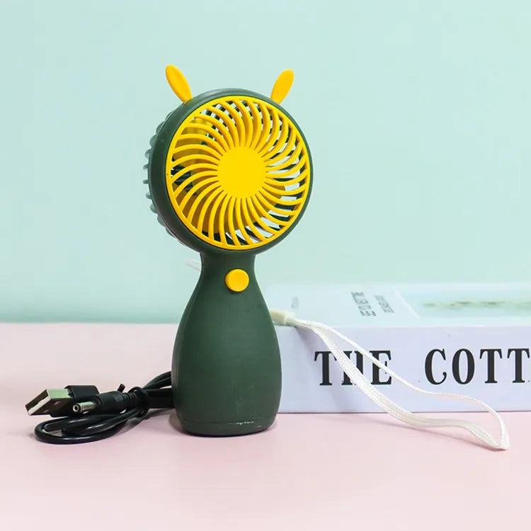 5* Inches Rechargeable Handheld Mini Cooling Fan