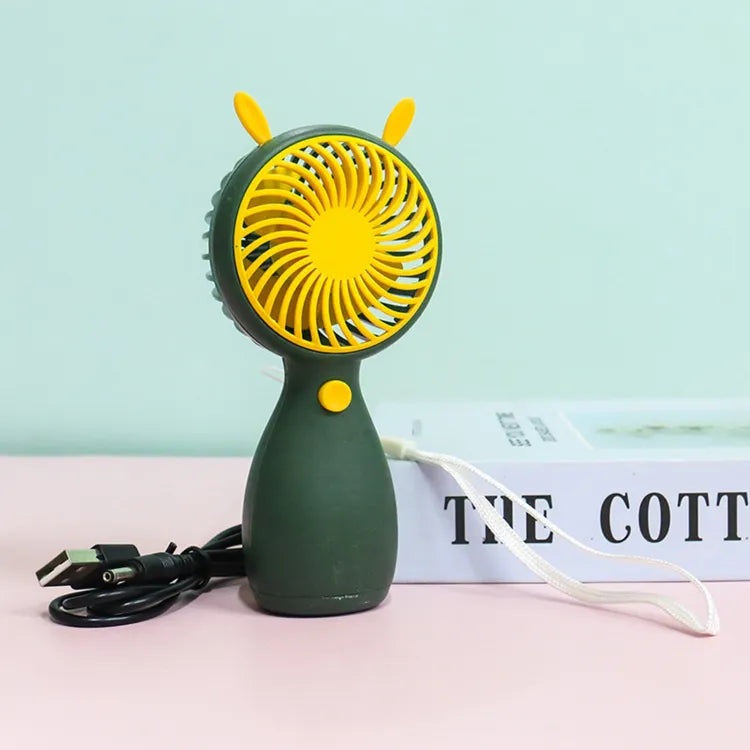 5* Inches Rechargeable Handheld Mini Cooling Fan