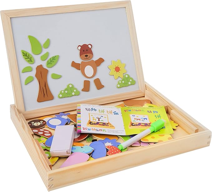 Animal Magnetic Puzzle Board