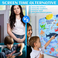 Thumbnail for Electronic Ocean Life Animal Learning Wall Chart