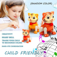 Cute Electric Walking Light & Musical Tiger
