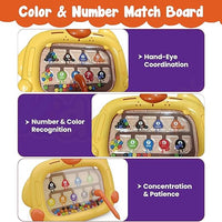 2 in 1 Premium Magnetic Beads & Drawing Board