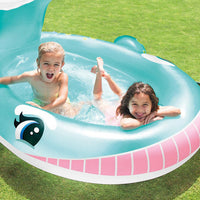 Intex Whale Spray Pool (79” x 77” x 36”)