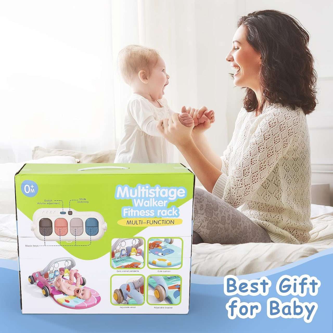 Multi-functional Baby Fitness Walker